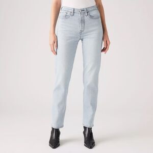 NWT $98 Levi's Wedgie Straight High Rise Ankle Jeans Light Wash Women Size 27x26